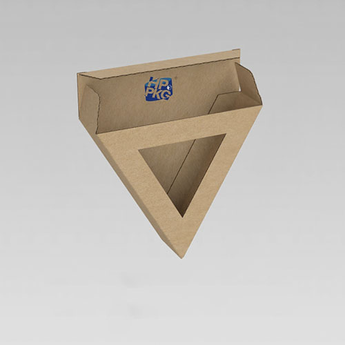 Boîtes de verrouillage triangulaire de triangle régulier avec fenêtre